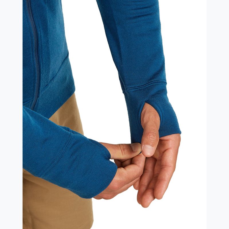 Pánská mikina icebreaker Merino 260 Quantum IV Zip Hoodie atlantis 8