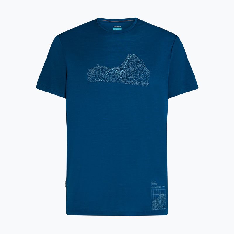Pánské tričko icebreaker Merino 125 Cool-Lite Sphere Beta Tee atlantis 7