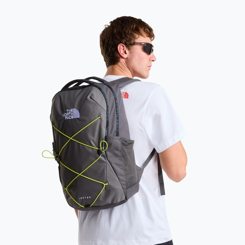 Městský batoh The North Face Jester 28 l  anthracite grey/smoked pearl/fizz lime 7