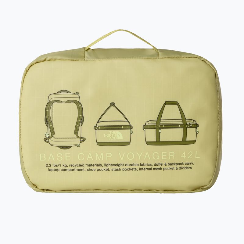 Cestovní taška The North Face Base Camp Voyager Duffel 42 pear/cedar/lemon mist 4