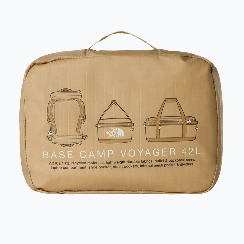 Cestovní taška The North Face Base Camp Voyager Duffel 42 khaki stone/utility bro 4