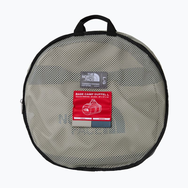 Cestovní taška The North Face Base Camp Duffel L 95 l stone slab/granite grey 4