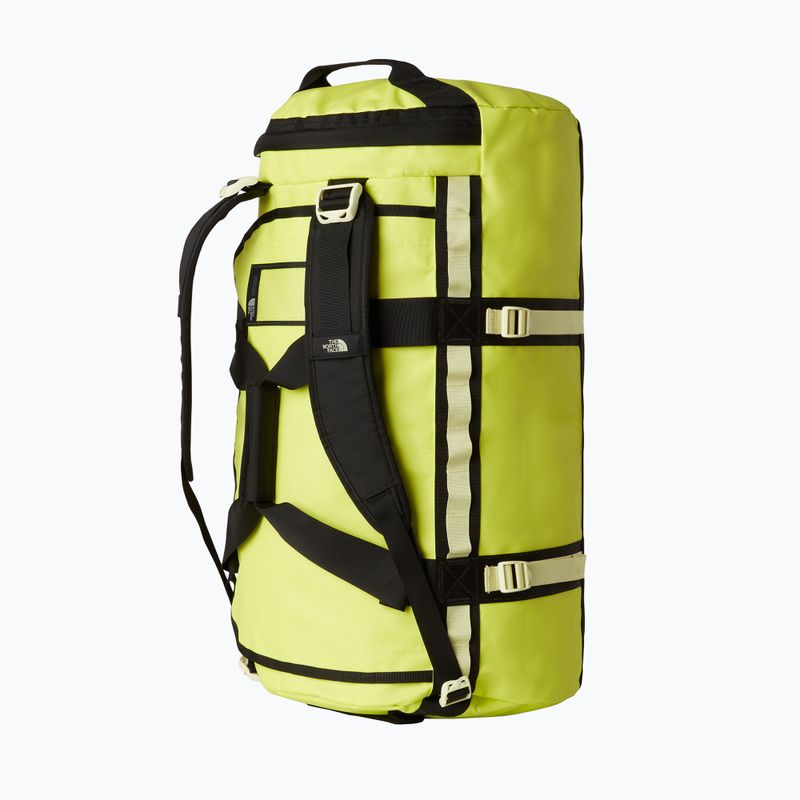 Cestovní taška The North Face Base Camp Duffel M 71 l fizz lime/lemon mist/tn 2