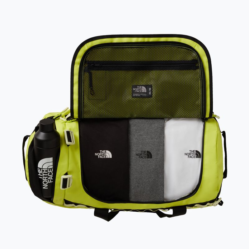 Cestovní taška The North Face Base Camp Duffel M 71 l fizz lime/lemon mist/tn 3