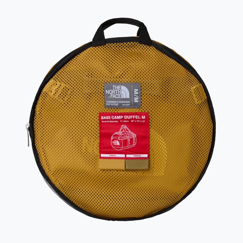 Cestovní taška The North Face Base Camp Duffel M 71 l golden tan/cedar/honeye 4