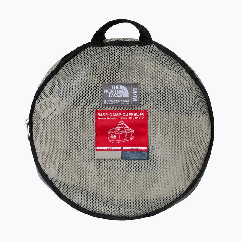Cestovní taška The North Face Base Camp Duffel M 71 l stone slab/granite grey 4