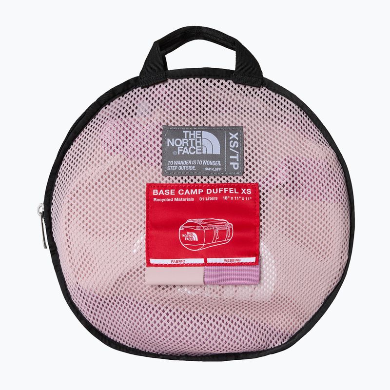 Cestovní taška The North Face Base Camp Duffel XS 31 l metal pink/hushed laven 4