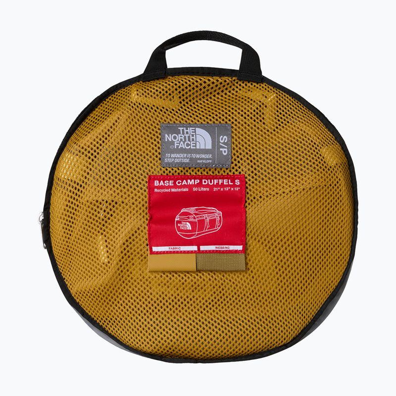 Cestovní taška The North Face Base Camp Duffel S 50 l golden tan/cedar/honeye 4