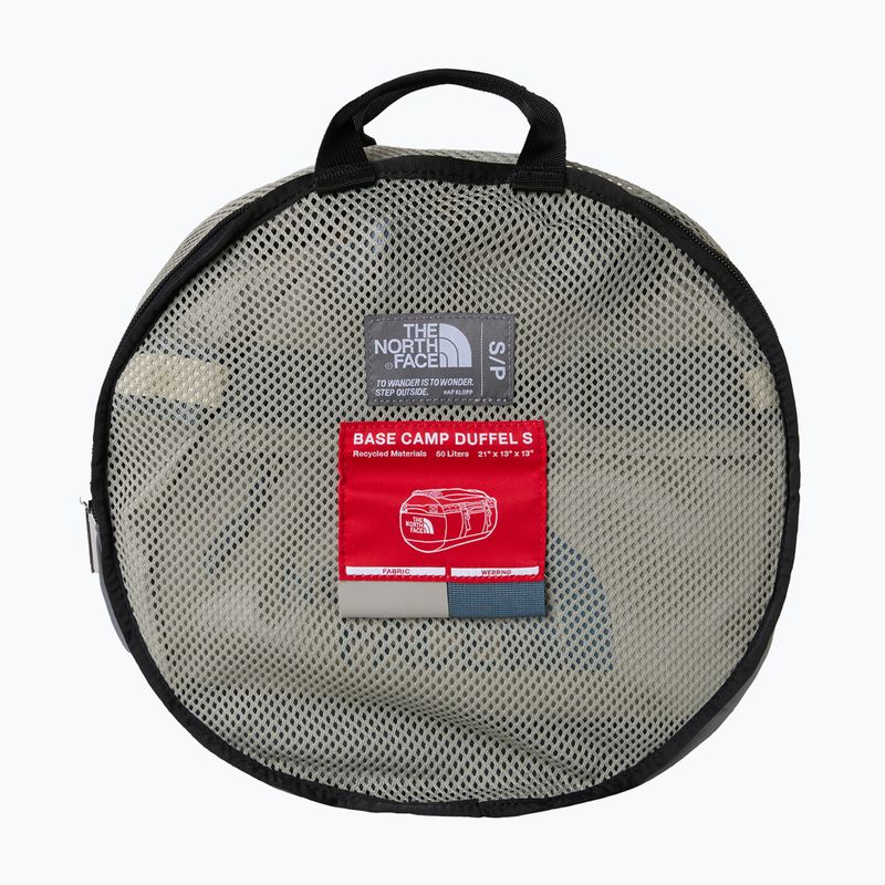 Cestovní taška The North Face Base Camp Duffel S 50 l stone slab/granite grey 4
