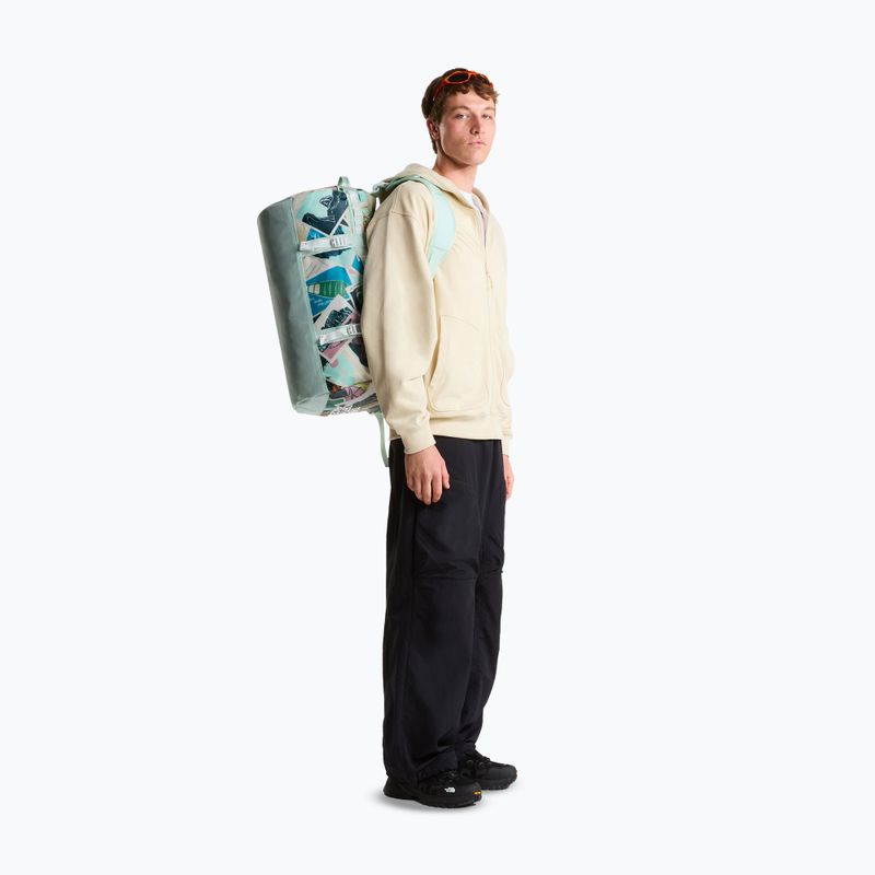 Cestovní taška The North Face Base Camp Duffel S 50 l opal frost tnf postcard 7