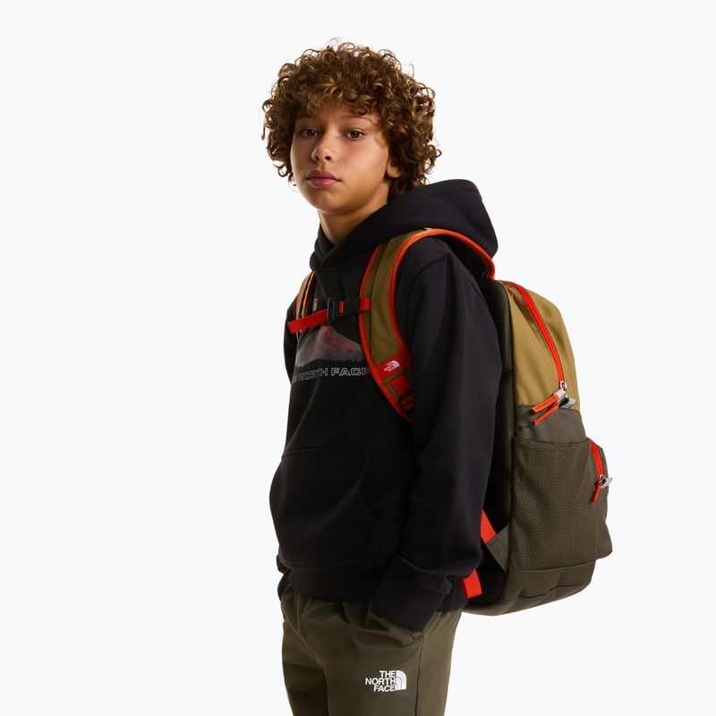 Dětský městský batoh The North Face Chuckwalla 27 l cedar/new taupe green/lava red 7
