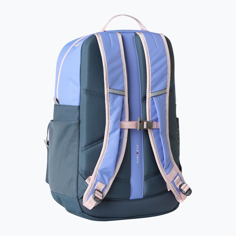 Dětský městský batoh The North Face Chuckwalla 27 l periwinkle glow/granite grey/pale blossom 2