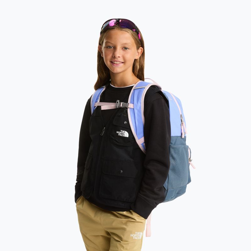 Dětský městský batoh The North Face Chuckwalla 27 l periwinkle glow/granite grey/pale blossom 7
