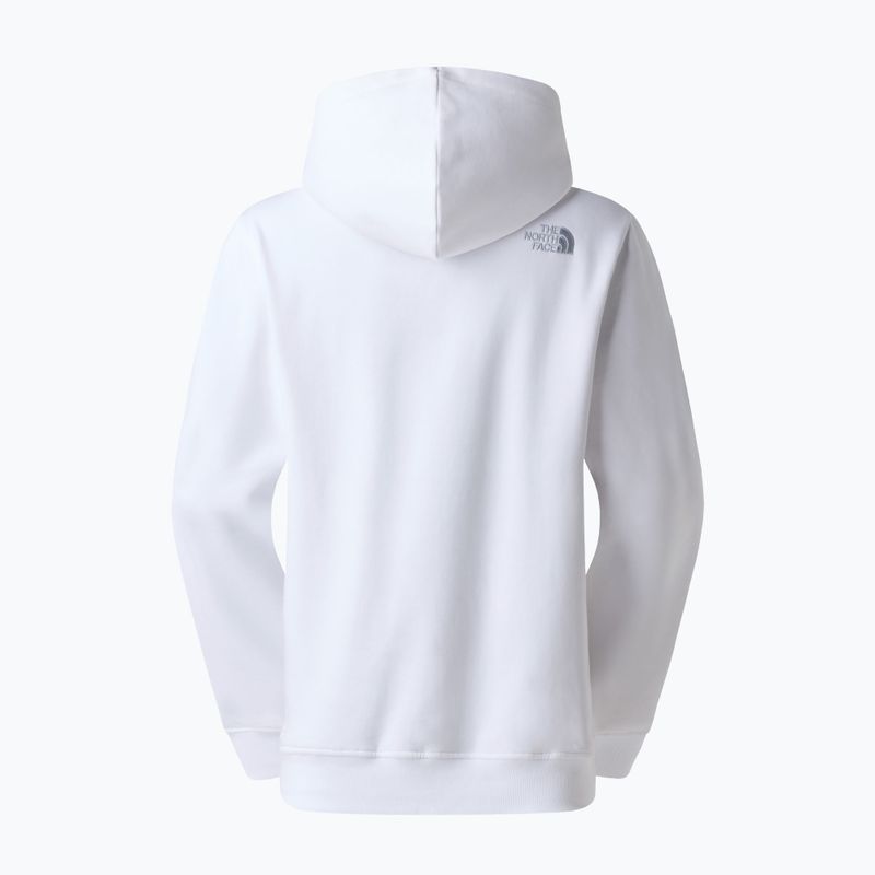 Dámská mikina The North Face Drew Peak Pullover Hoodie white/frost grey 6