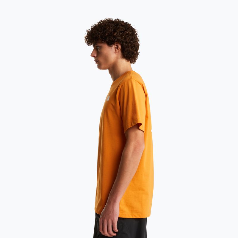 Pánské tričko na lezení The North Face Evolution Box NSE dust orange 4