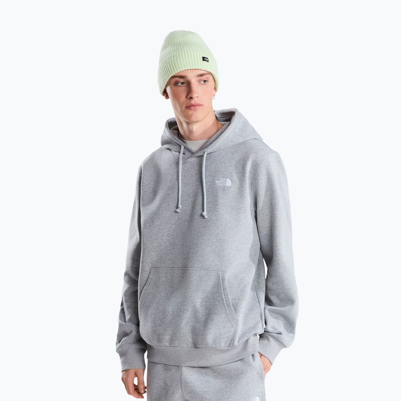 Pánská mikina The North Face Evolution Simple Dome Regular Hoodie tnf pale grey heather
