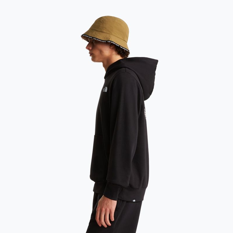Pánská mikina The North Face Monte Regular Hoodie Graphic tnf black 4