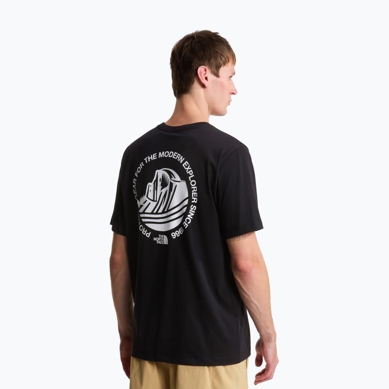 Pánské tričko The North Face Monte Regular Graphic tnf black 3