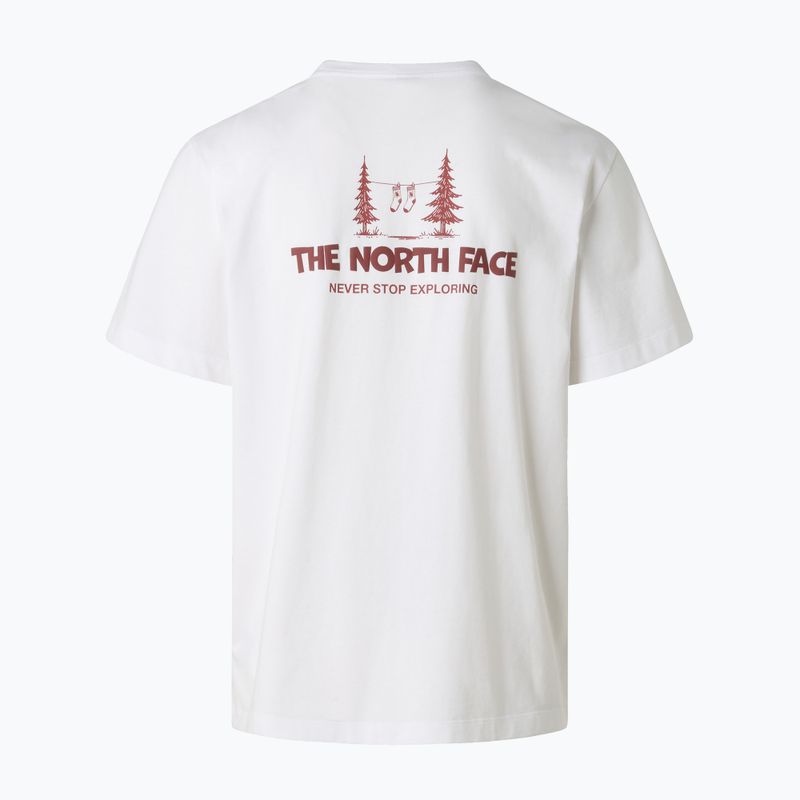 Pánské tričko The North Face Camping Relaxed tnf white 5