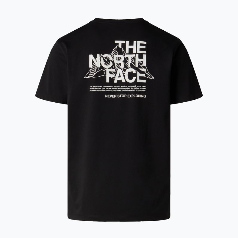 Pánské tričko The North Face Mountain Sketch Regular tnf black 6
