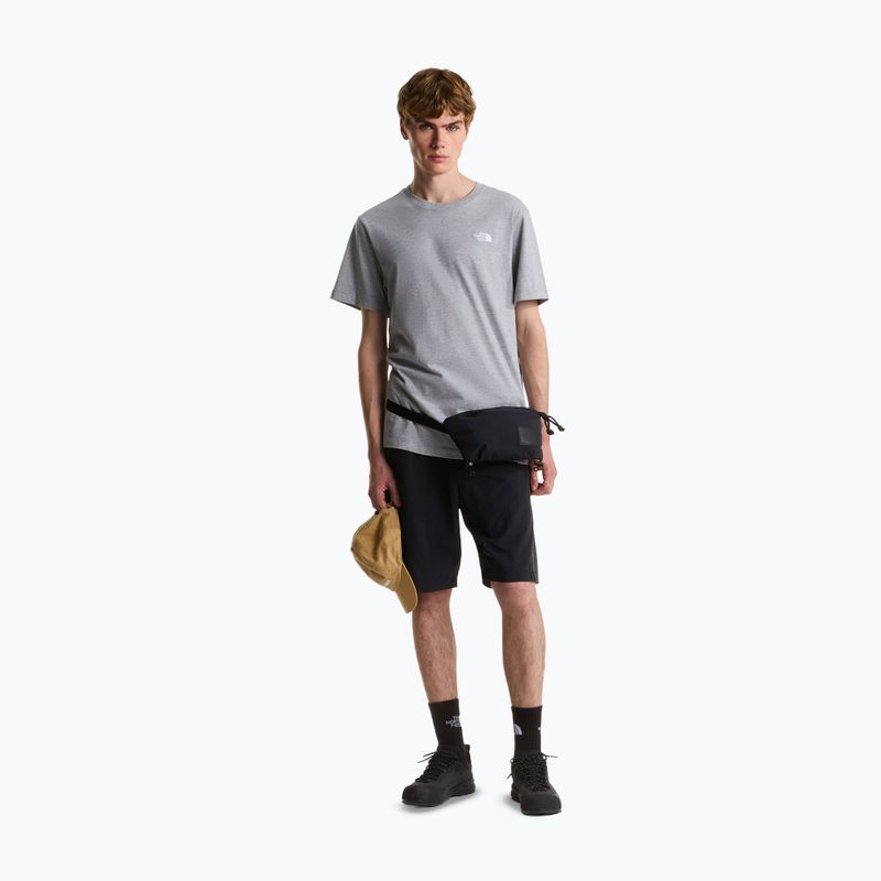 Pánské tričko na lezení The North Face Evolution Simple Dome Regular SS tnf pale grey heather 2