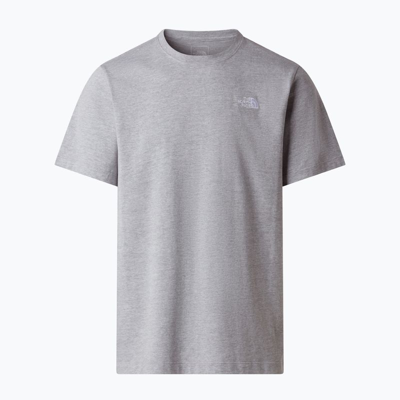 Pánské tričko na lezení The North Face Evolution Simple Dome Regular SS tnf pale grey heather 4
