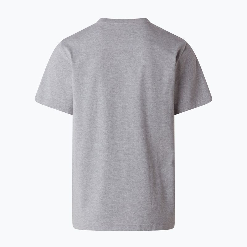 Pánské tričko na lezení The North Face Evolution Simple Dome Regular SS tnf pale grey heather 5