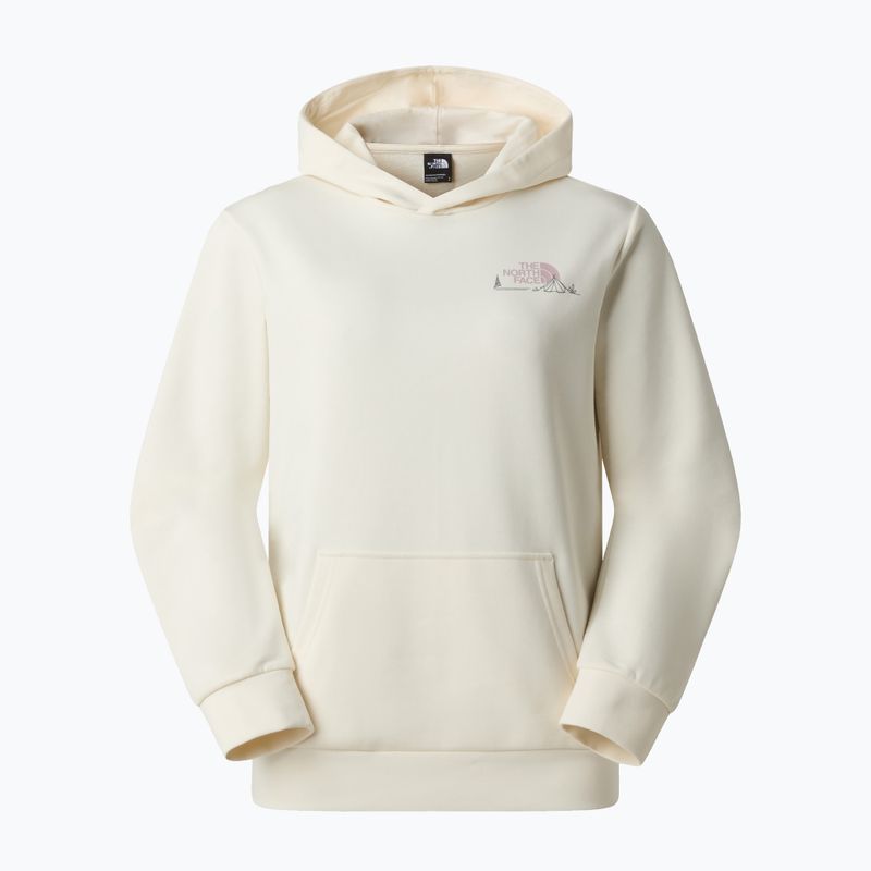 Dámská mikina The North Face Monte Regular Hoodie Graphic white dune