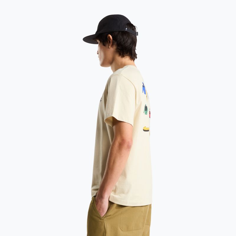 Pánské trekové tričko The North Face Mountain Celebration Regular desert stone 4