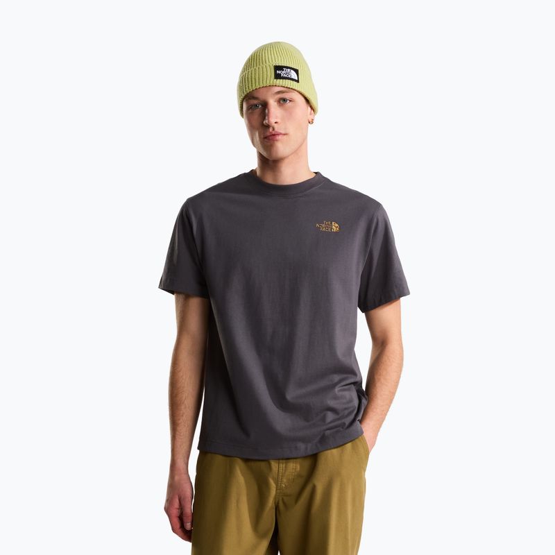 Pánské tričko The North Face Snack Relaxed anthracite grey