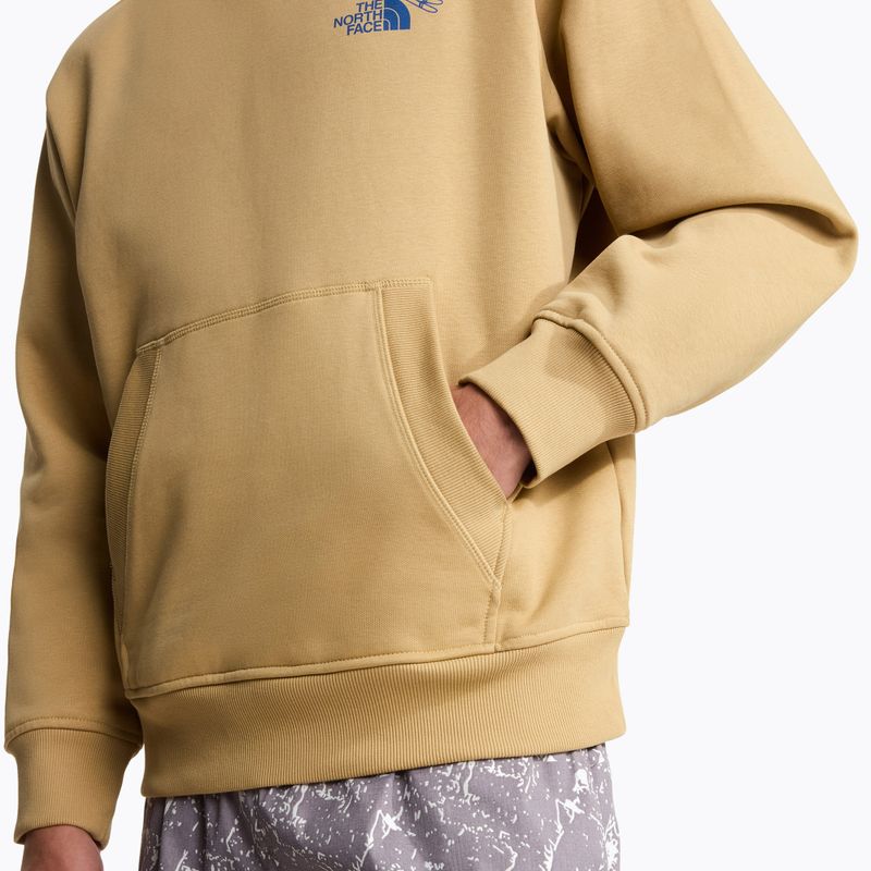 Mikina The North Face Mountain Celebration Relaxed Hoodie khaki stone 9