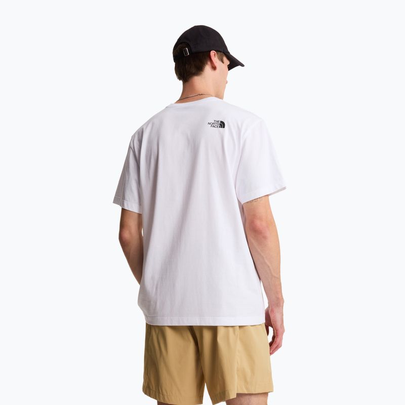 Pánské tričko The North Face Mountain Logo Relaxed tnf white 3