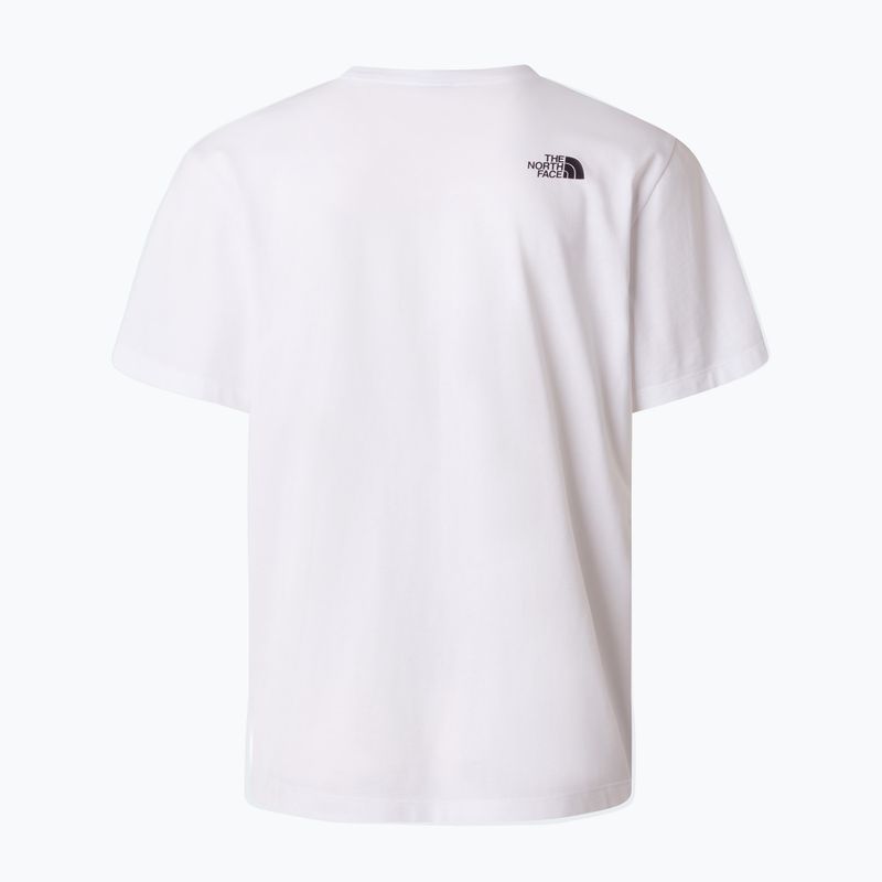 Pánské tričko The North Face Mountain Logo Relaxed tnf white 5