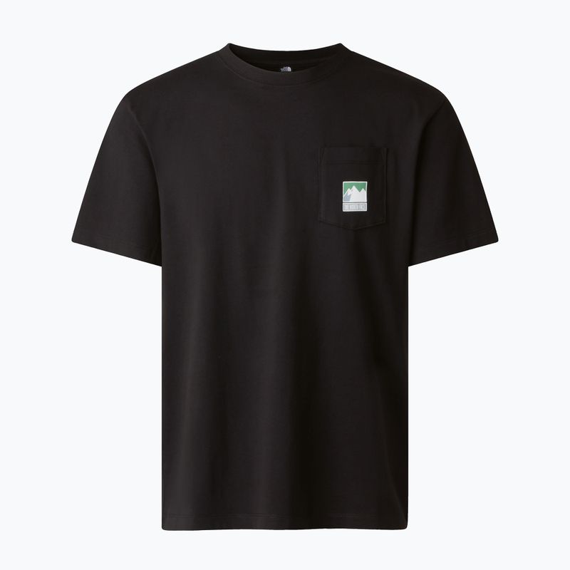Pánské tričko The North Face Mountain Logo Relaxed tnf black 5