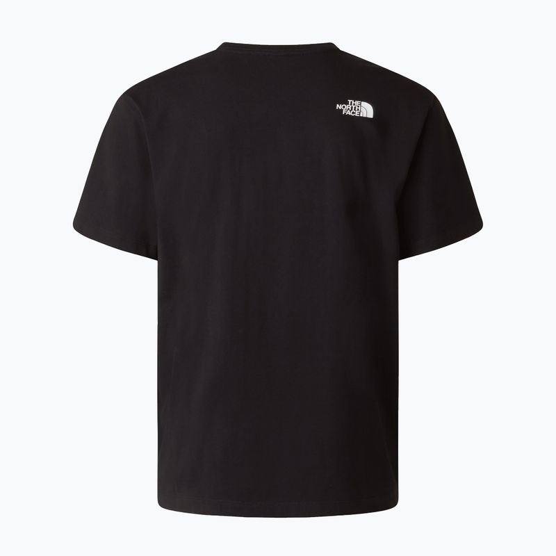 Pánské tričko The North Face Mountain Logo Relaxed tnf black 6
