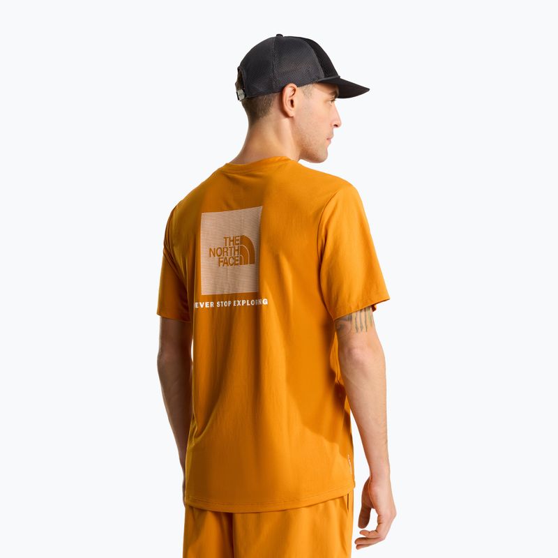 Pánské tričko na lezení The North Face 24/7 Box Nse dust orange 3