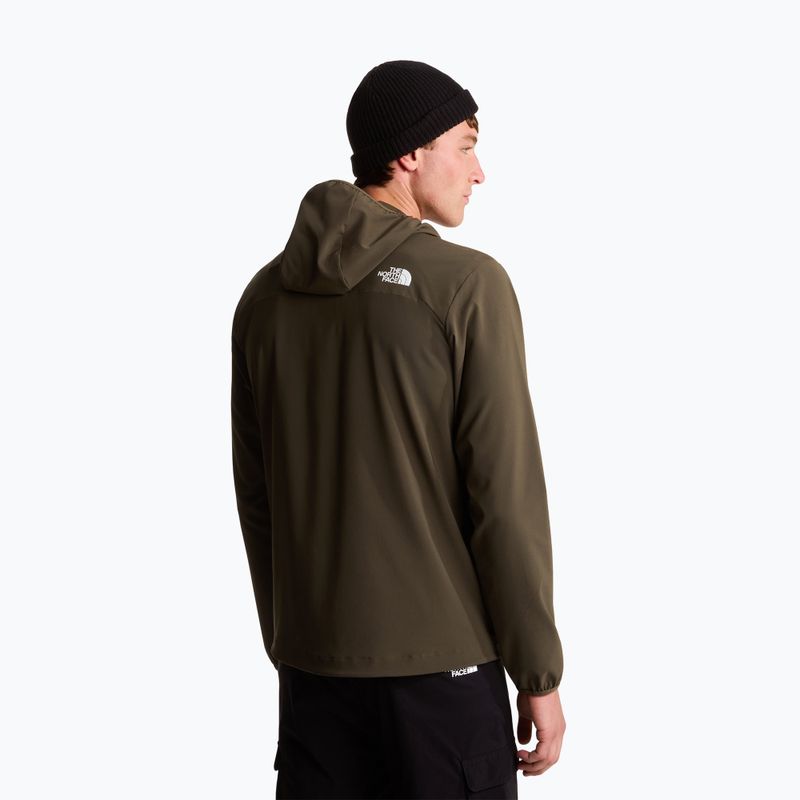 Pánská softshellová bunda The North Face Nimble Hoodie 2 new taupe green 3