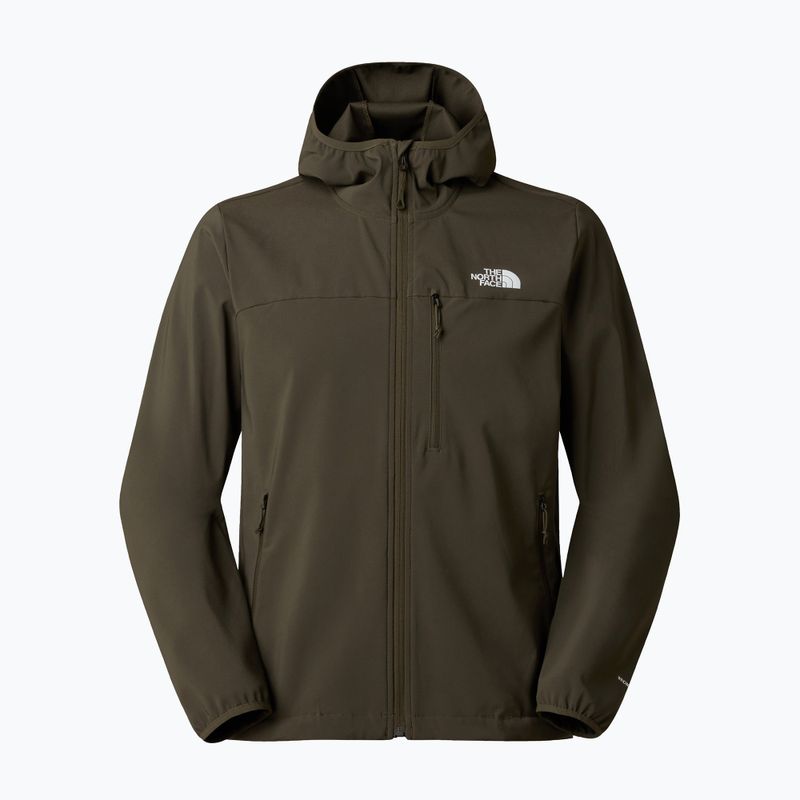 Pánská softshellová bunda The North Face Nimble Hoodie 2 new taupe green 6