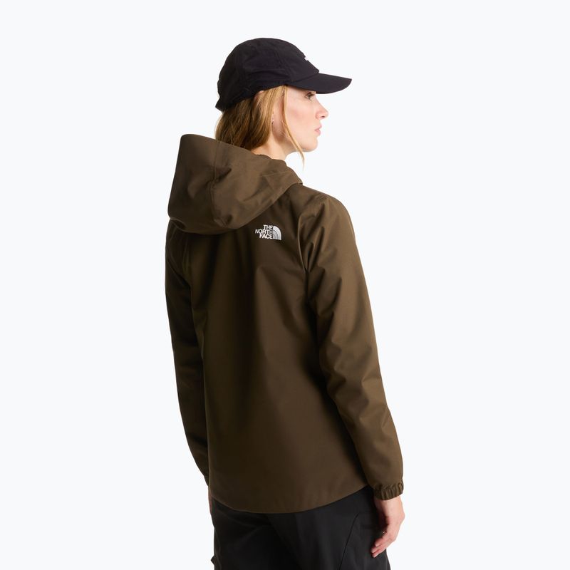 Dámská softshellová bunda The North Face Quest Mono taupe green 3