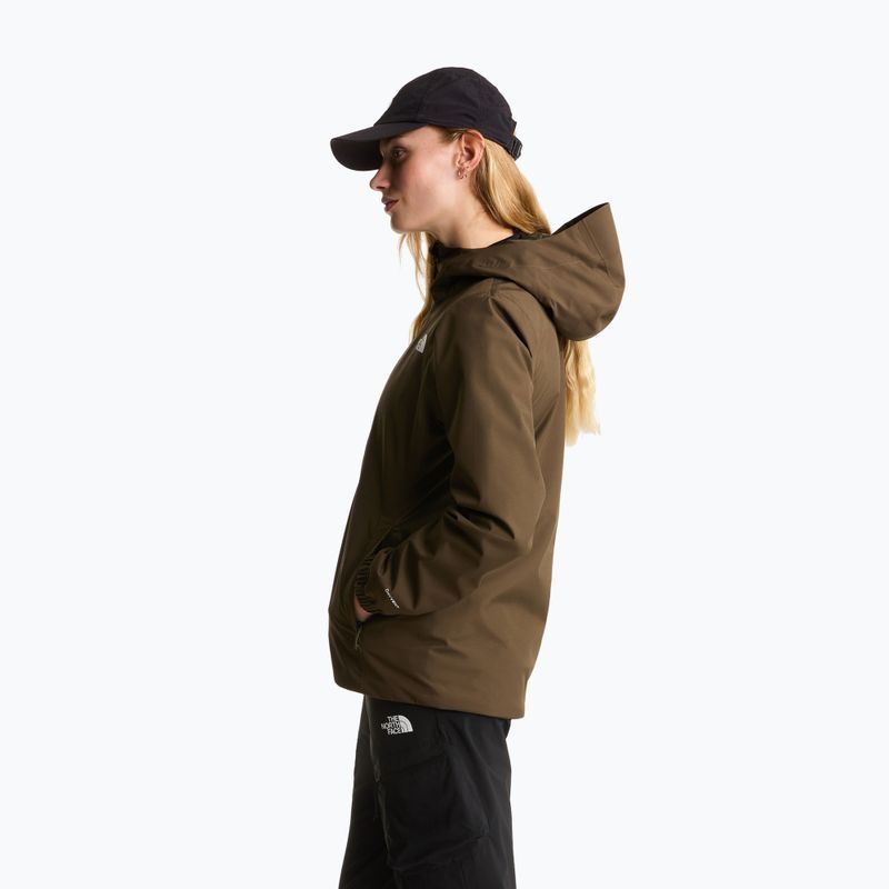 Dámská softshellová bunda The North Face Quest Mono taupe green 4