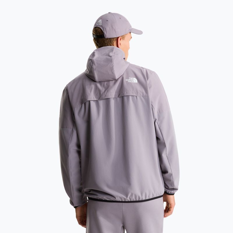 Pánská softshellová bunda The North Face Moutain Athletics Ushba Hooded trancscedent grey 3