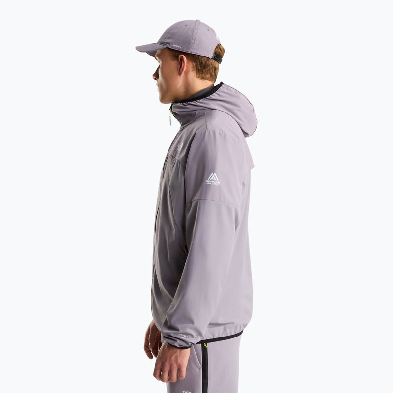 Pánská softshellová bunda The North Face Moutain Athletics Ushba Hooded trancscedent grey 4