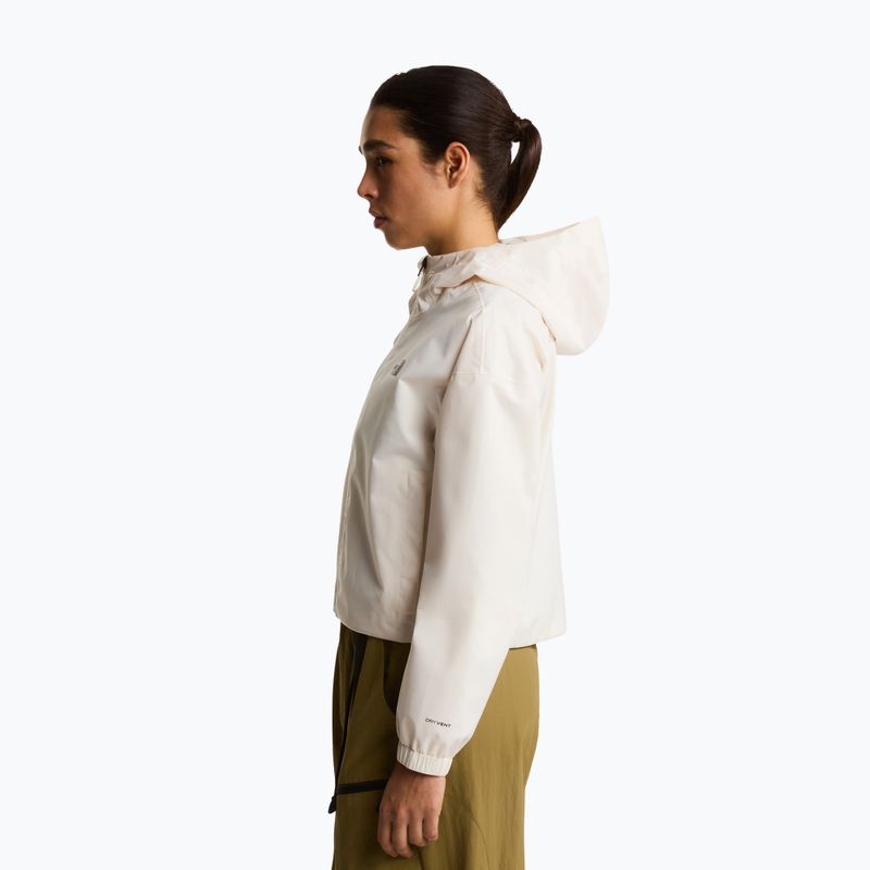 Dámská softshellová bunda The North Face Quest Mono Cropped white dune 5