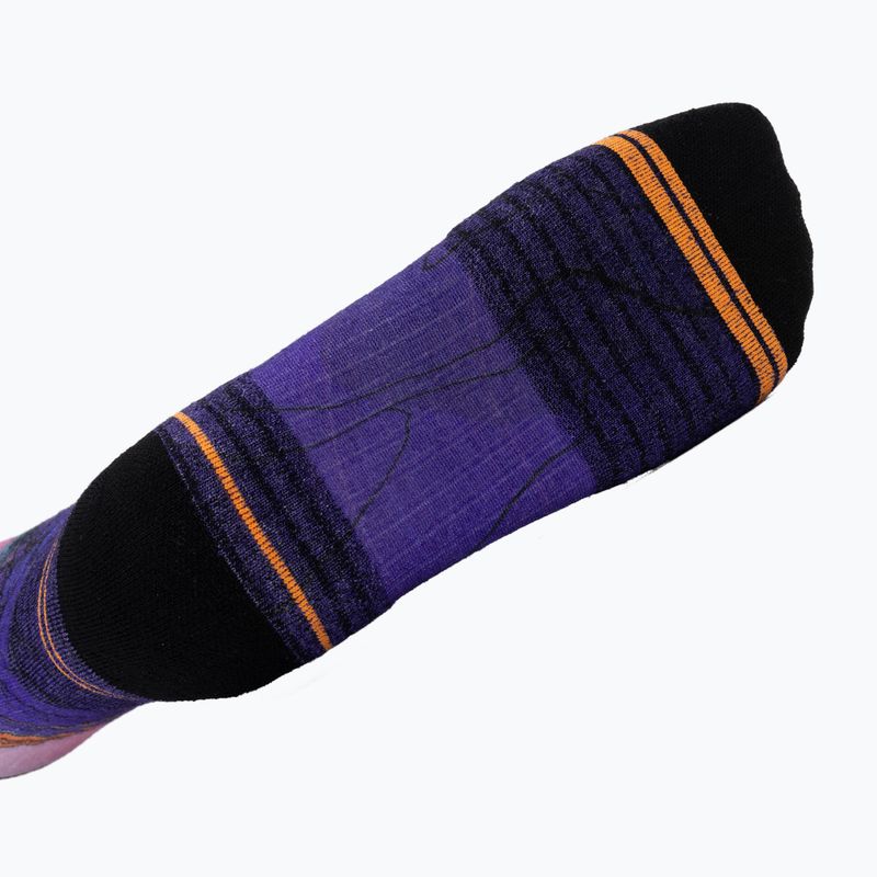 Dámské ponožky Smartwool Hike Mountain Sunrise Print Crew deep navy 5