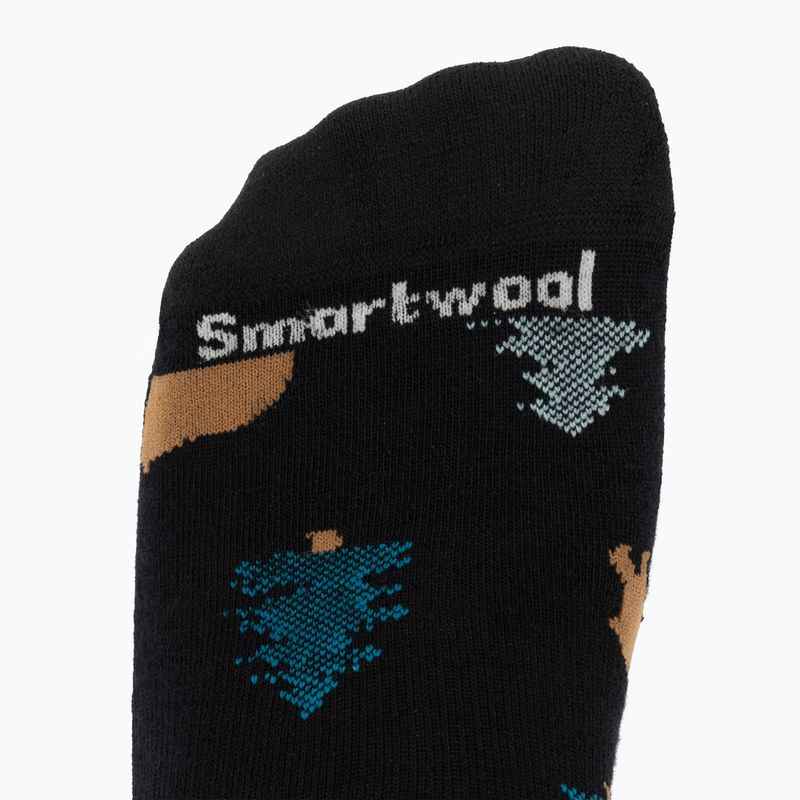 Ponožky Smartwool Everyday Through The Trees Crew black 3