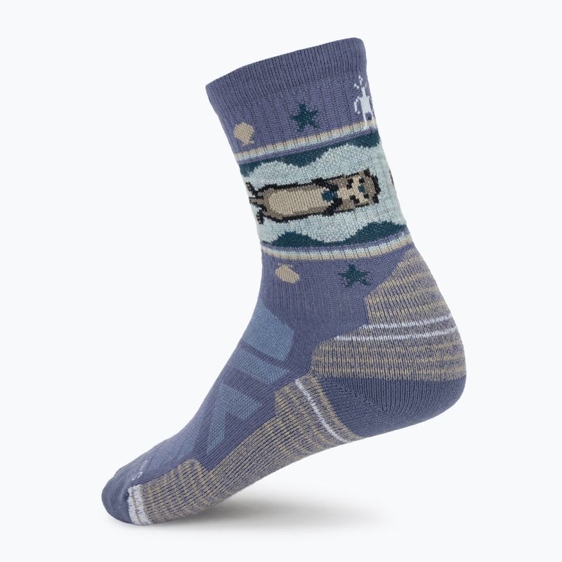 Dámské ponožky Smartwool Hike Otter Float Crew nightfall blue 2