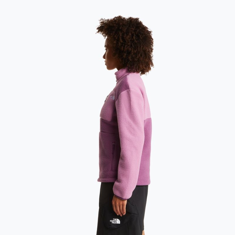 Dámská fleecová mikina The North Face Yumiori Full Zip chroma purple/hushed lavender 4