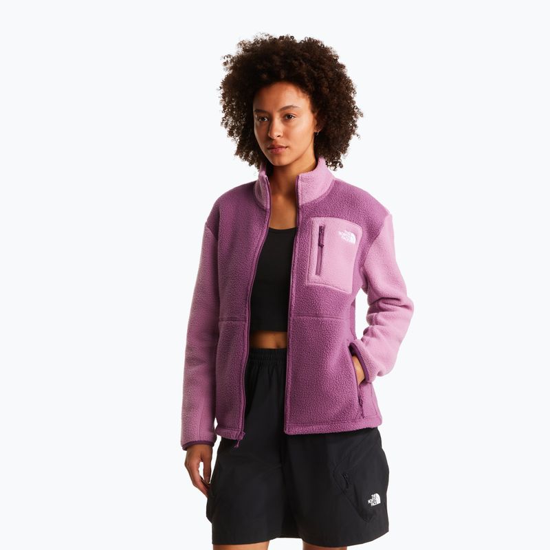 Dámská fleecová mikina The North Face Yumiori Full Zip chroma purple/hushed lavender 5