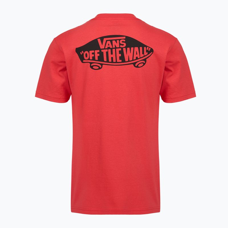 Pánské tričko Vans Double Standard Tee crimson haze 2