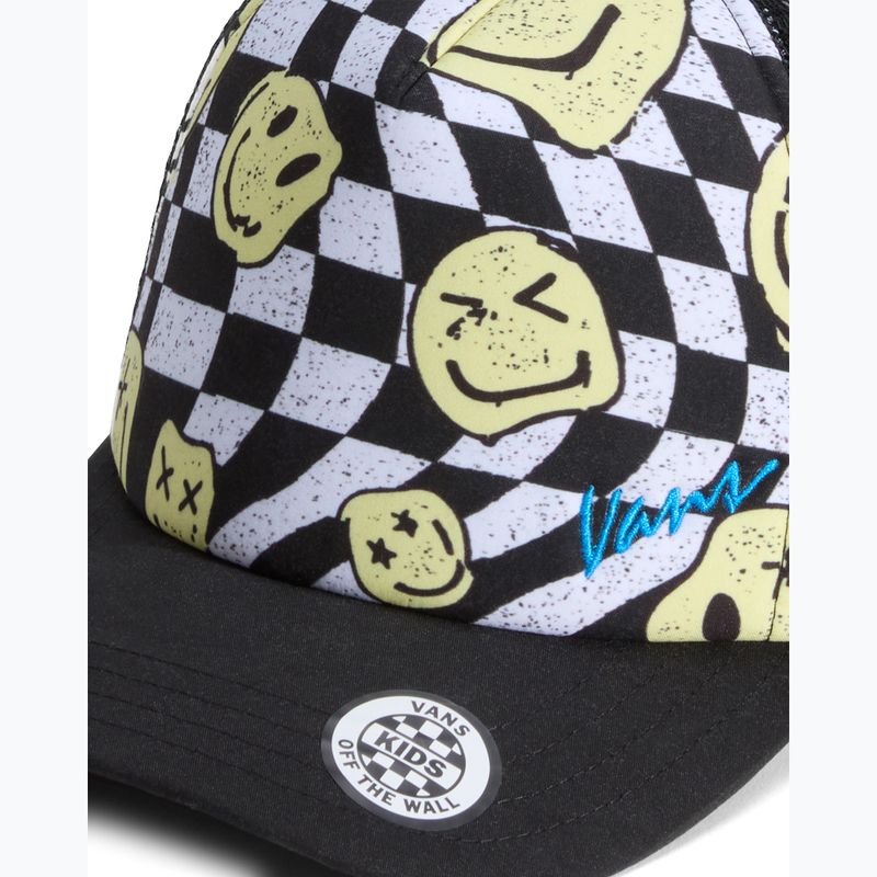 Dětská kšiltovka Vans Twisted Vans Trucker black 3